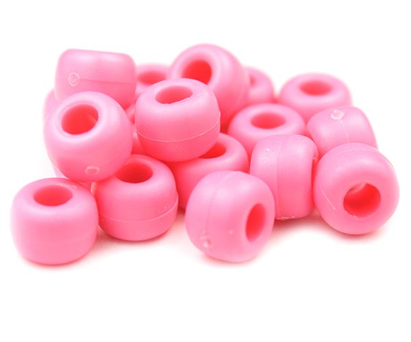 50776 カーネーション マット(Matte) 9x6mm(標準) バレル ポニービーズ (100個) | 1枚目