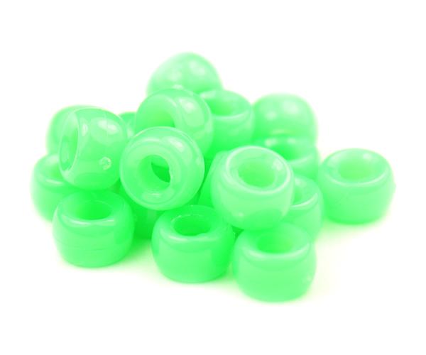 51035 バッタ ネオン ブライト 6.5x4mm ミニ バレル ポニービーズ (200個) | 1枚目