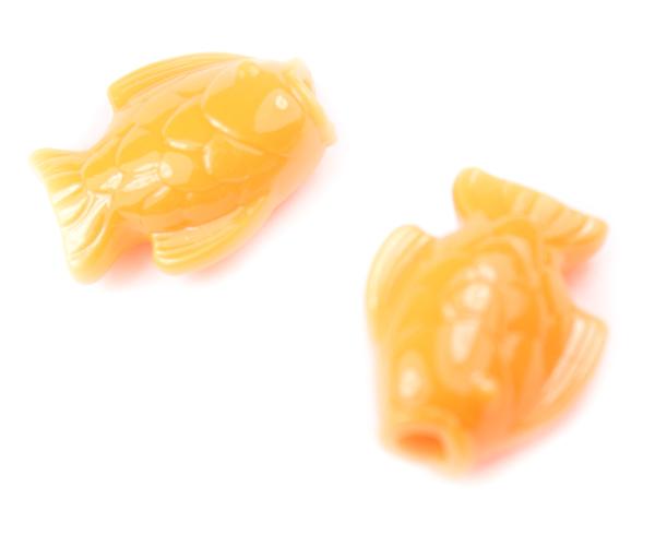 57226 オレンジ 不透明(Opaque) 25mm サカナ ポニービーズ (10個) | 1枚目