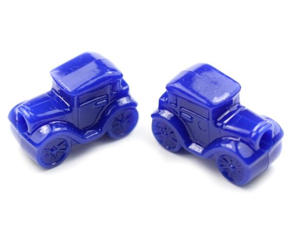 57330 ロイヤル ブルー 不透明(Opaque) 25mm クルマ ポニービーズ (10個) | 1枚目