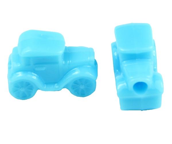 57321 ベイビーブルー 不透明(Opaque) 25mm クルマ ポニービーズ (10個) | 1枚目